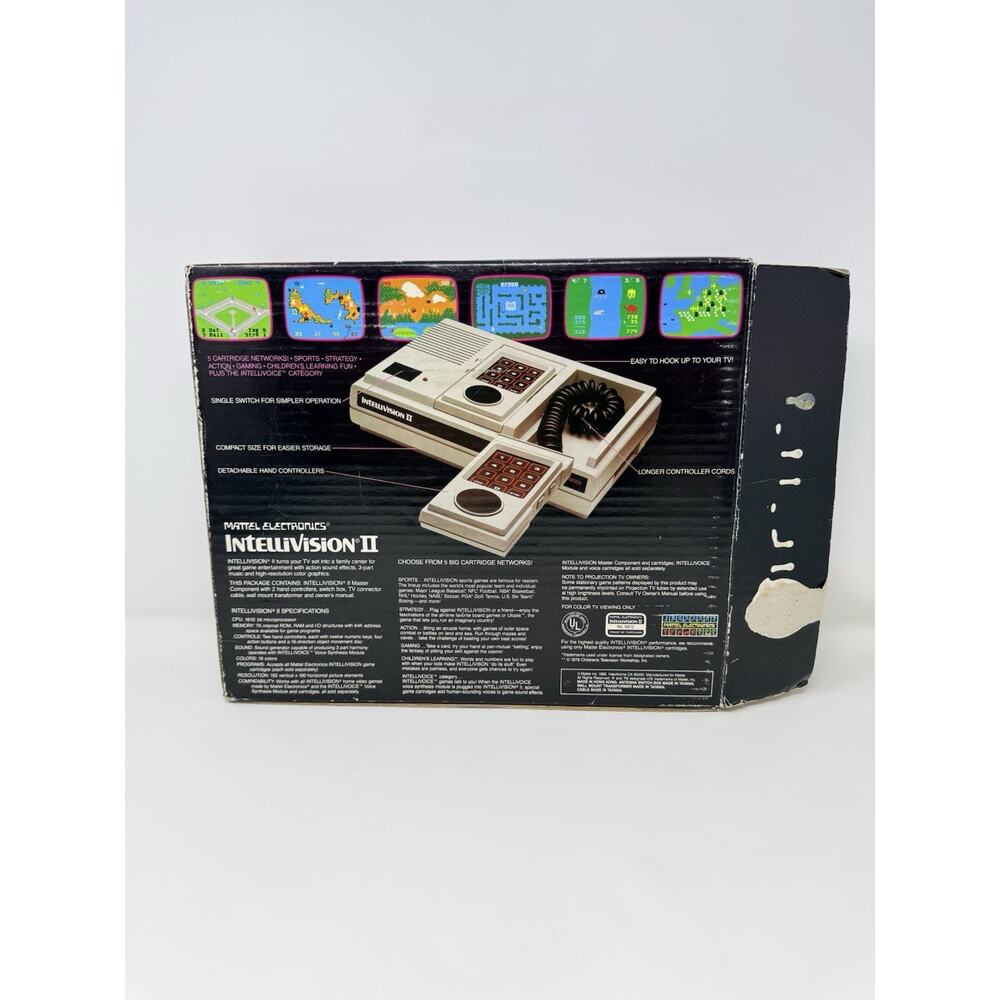 Mattel Intellivision II Console Complete CIB Tested - Picture 4 of 15